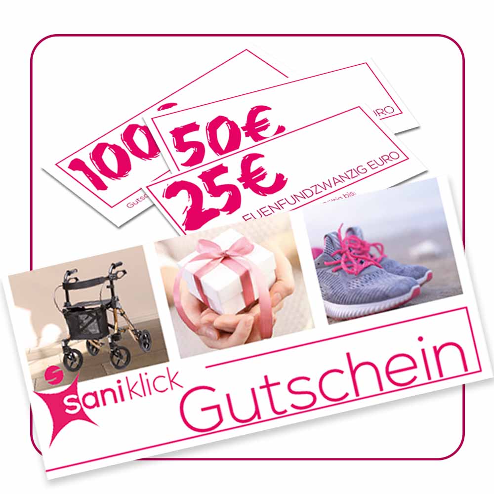 Saniklick Gutschein über 25,00 €