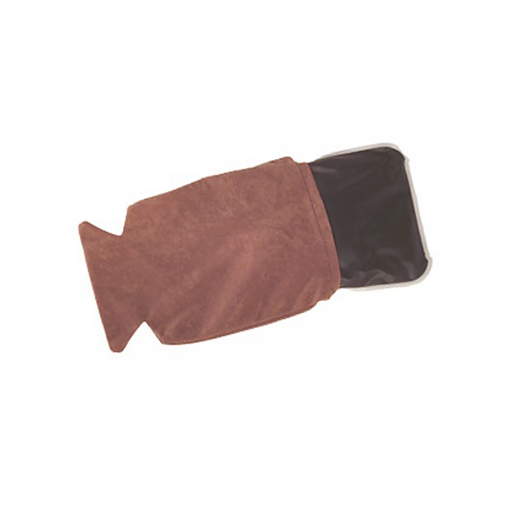 Kryotherm Moorkissen mit abnehmbarem Schutzbezug aus Polyester, braun – zur Wärmebehandlung bei Verspannungen und rheumatischen Beschwerden