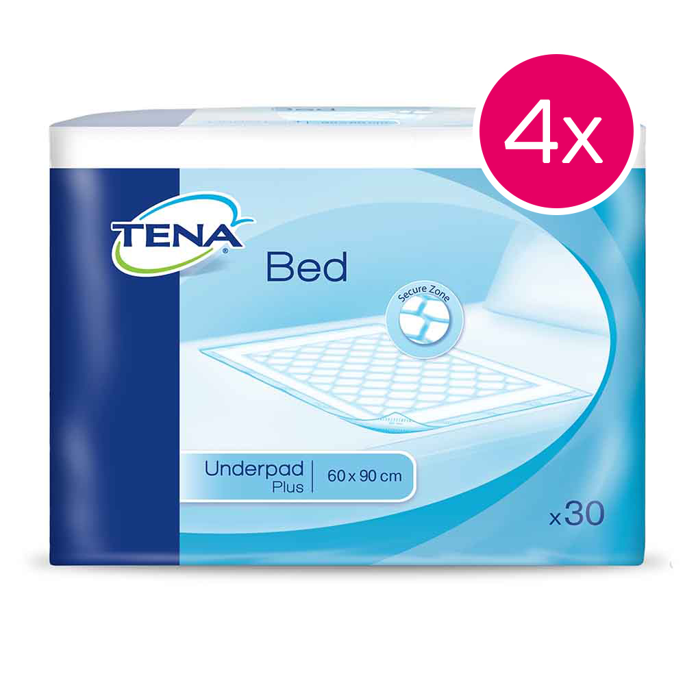 TENA Bed Plus 60 x 90cm Karton mit 4 x 30er Packungen