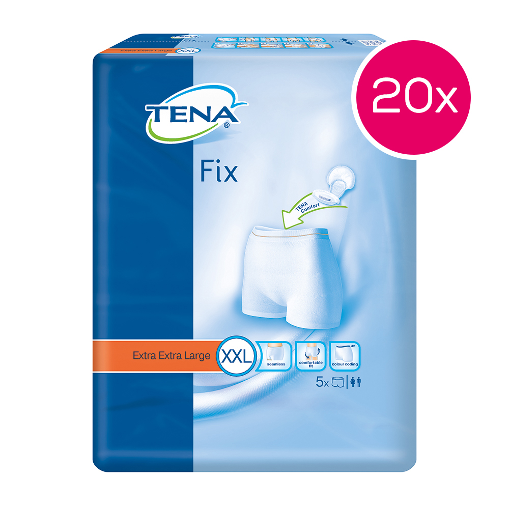 TENA Fix Fixierhosen XXL Karton mit 20 x 5 Stück