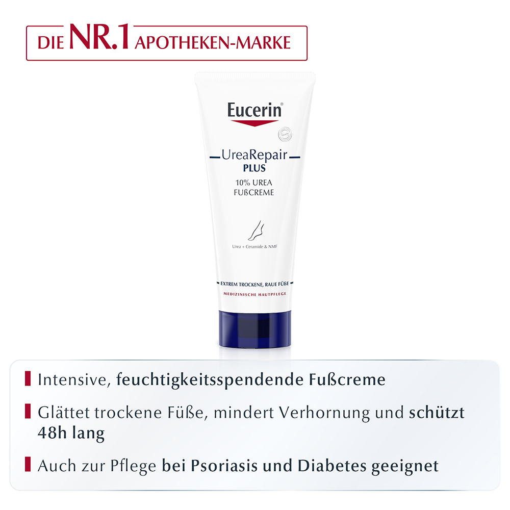 Beiersdorf Eucerin Urearepair Fusscreme Plus