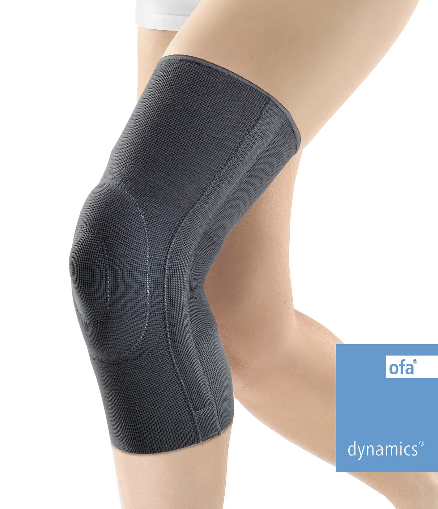 Kniebandage, Stützbandage, Kniewertschutz, Schmerzschutz, Elastische Bandage