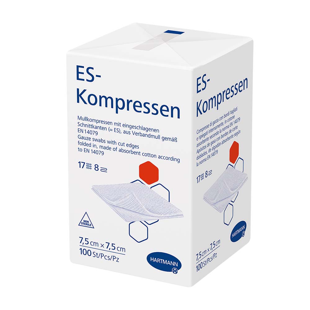 ES-Kompressen - unsteril -  8-fach 