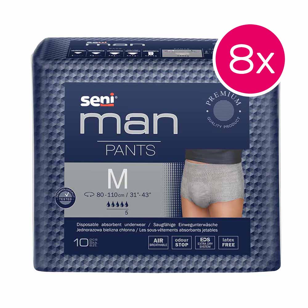 Seni Man Pants Medium Karton mit 8 x 10er Packungen