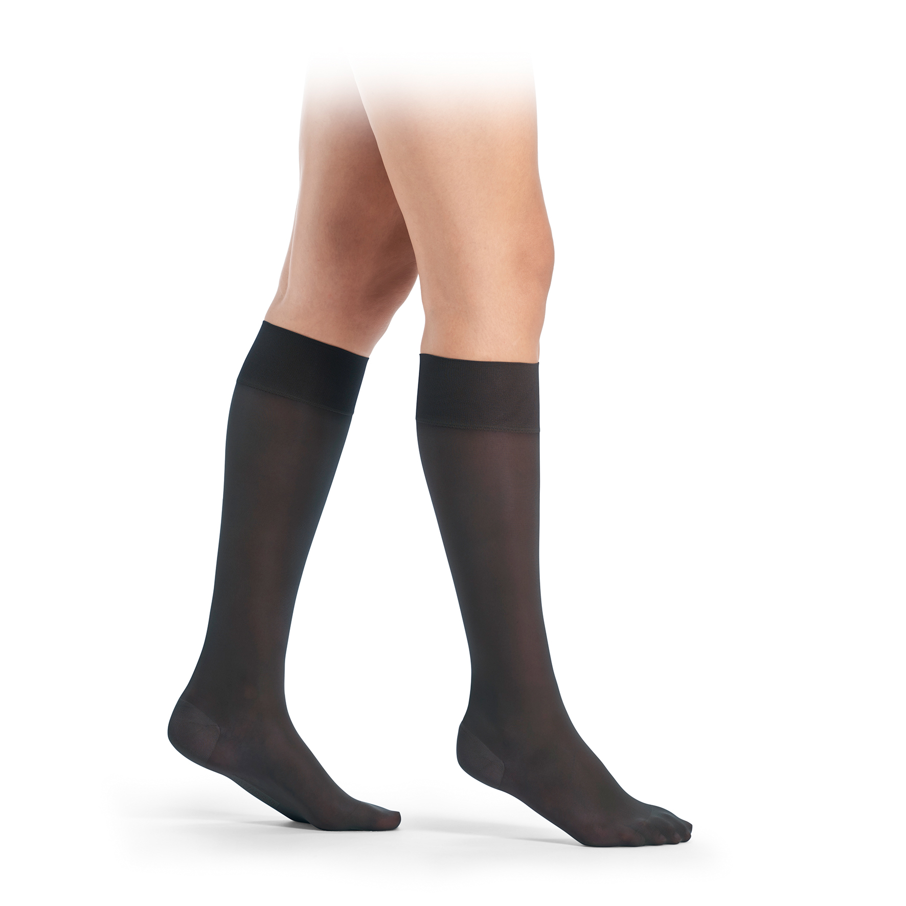 sigvaris delilah kompressionskniestrumpf 70d farbe anthracite