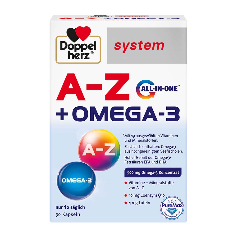 Doppelherz® A-Z + Omega-3 all-in-one System Kapseln