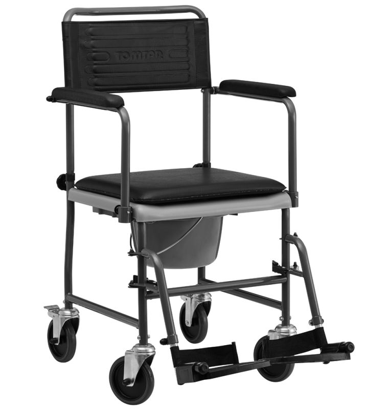 Rollstuhl, Therapiestuhl, Rollstuhl mit Rädern, Sitz + Rückenlehne, Fußstütze, Rollstuhl, Transportstuhl, Faltstuhl, Straßenrollstuhl, Gehhilfegerät, Rollstuhl, Mobilität, Gehhilfe, Sessel mit Rollen, Beinstützen