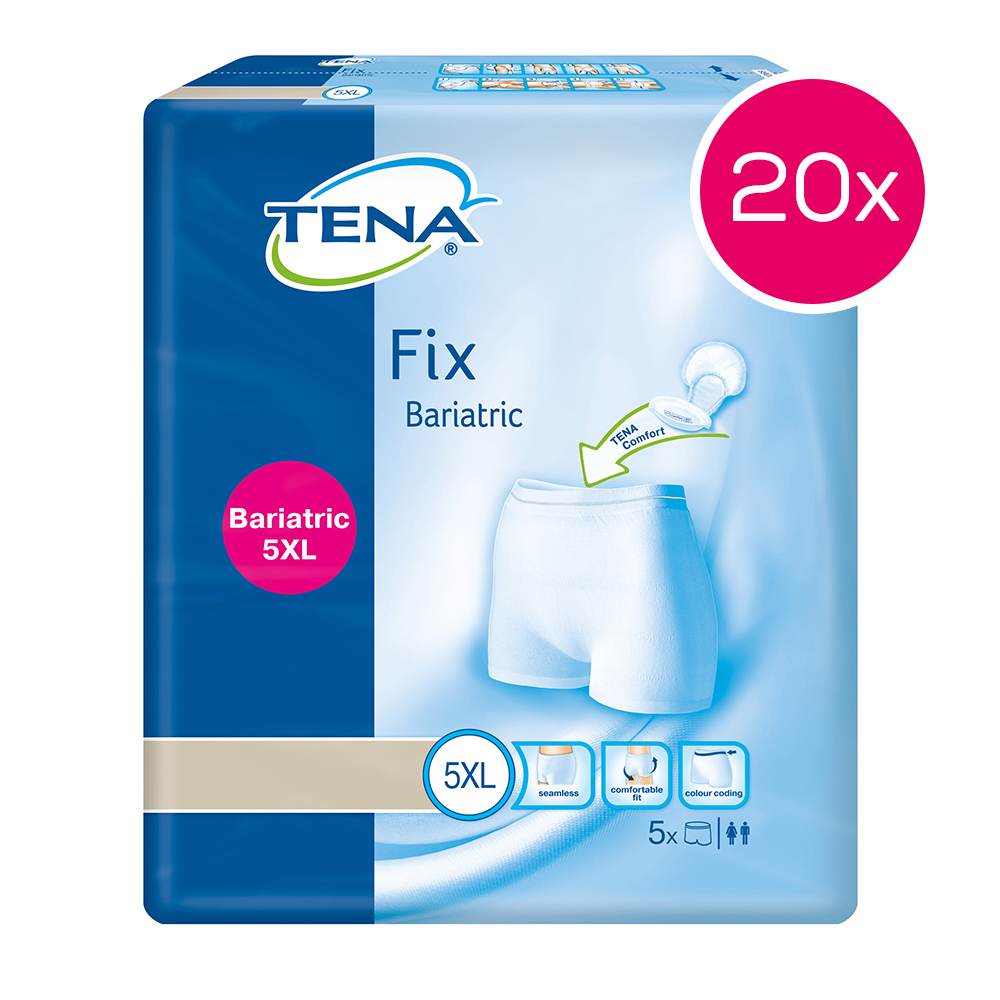 TENA Fix Fixierhosen 5XL Karton mit 20 x 5 Stück
