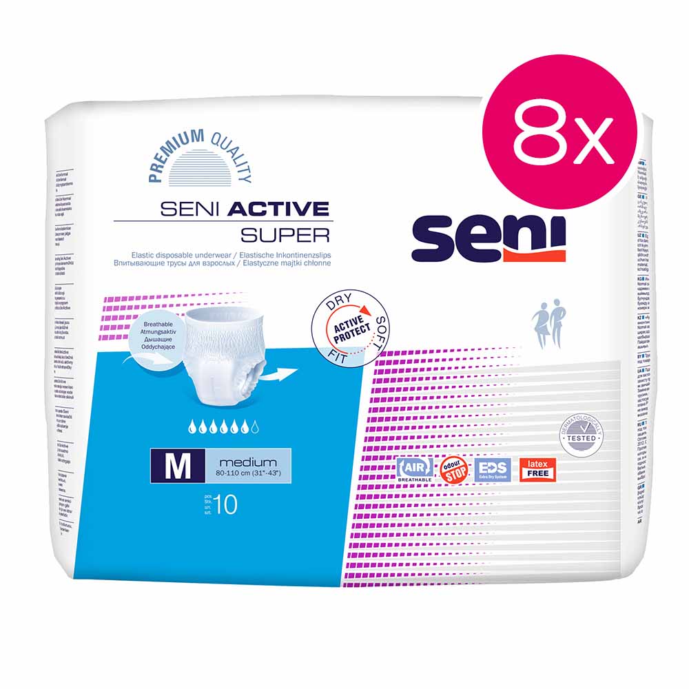 SENI ACTIVE Super Inkontinenzhosen 