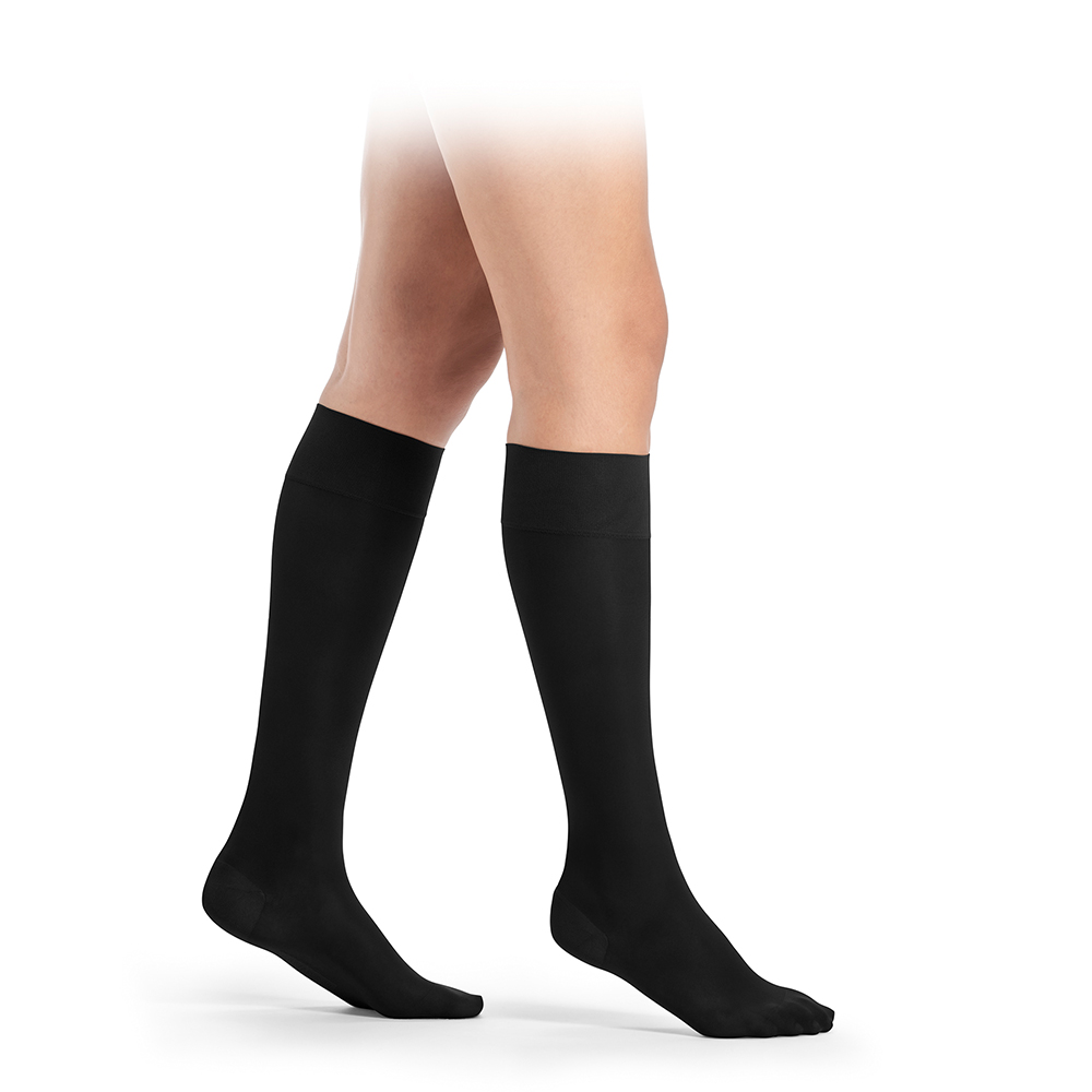 sigvaris delilah kompressionskniestrumpf 140d farbe black