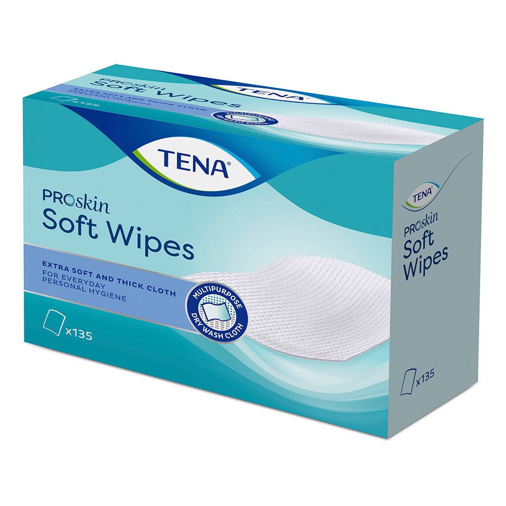 TENA Soft Wipes 135 Stück