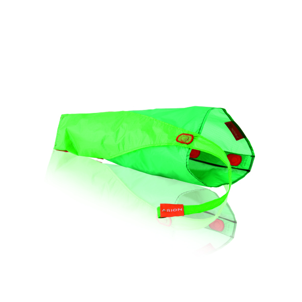 Regencape, Regenponcho, Nylon, Neon-Grün, Kordelzug